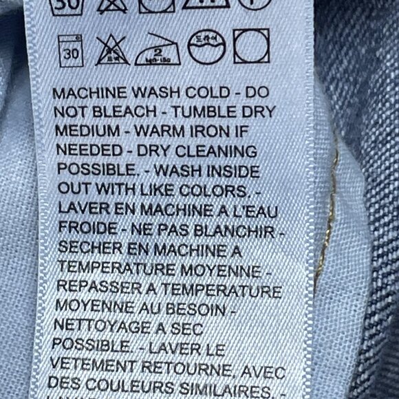 Levis 501 Jeans Womens 29x32 Blue Original Fit Button Fly Straight Leg High Rise - Picture 12 of 13